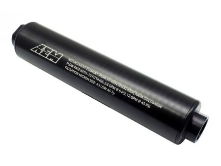 AEM Universal High Volume Fuel Filter Element For Sale