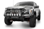 Addictive Desert Designs 2021-2024 Ford F-150 Raptor Race Series Front Bumper Light Hoop For Discount