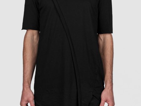 Banded asymmetric tshirt on Sale