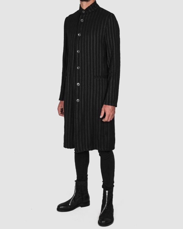 Striped unlined coat Online Sale