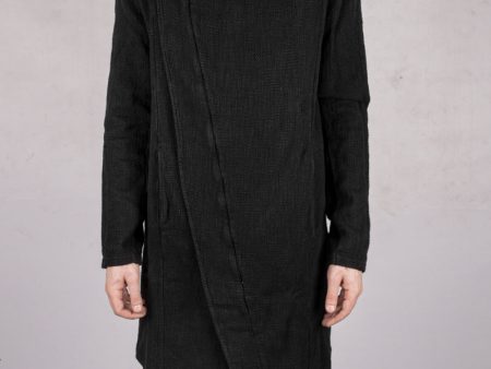 Asymmetric buckram jacket Online