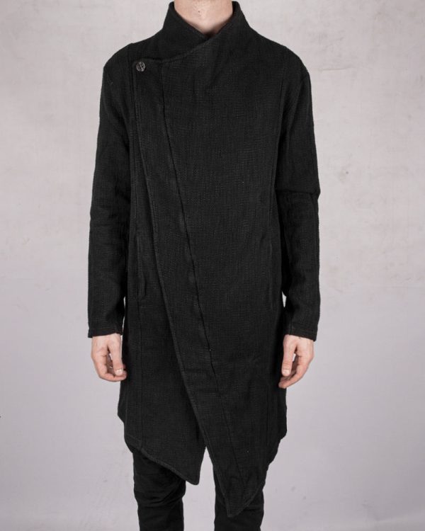 Asymmetric buckram jacket Online