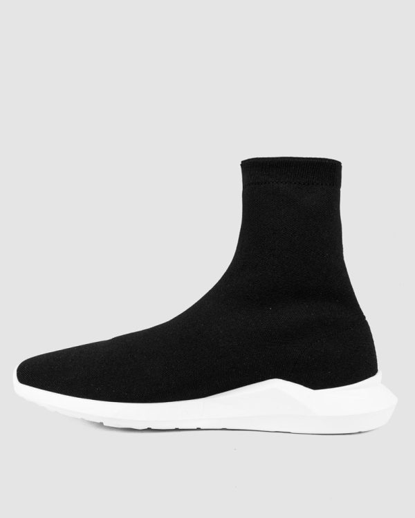 High-top stretch knit sneakers - Limited edition Online Hot Sale