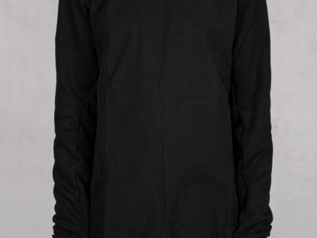 Waterproof front sweatshirt black Fashion