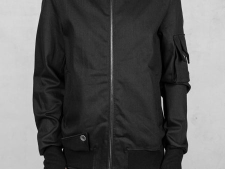 Dizzee bomber jacket black on Sale