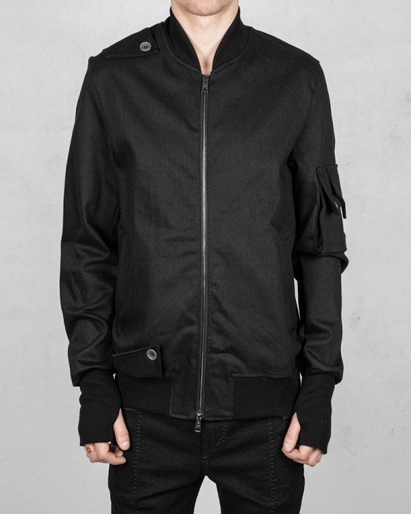 Dizzee bomber jacket black on Sale