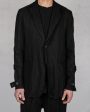 Single button crumpled jacket For Discount