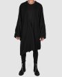 Asymmetric wool over coat Sale