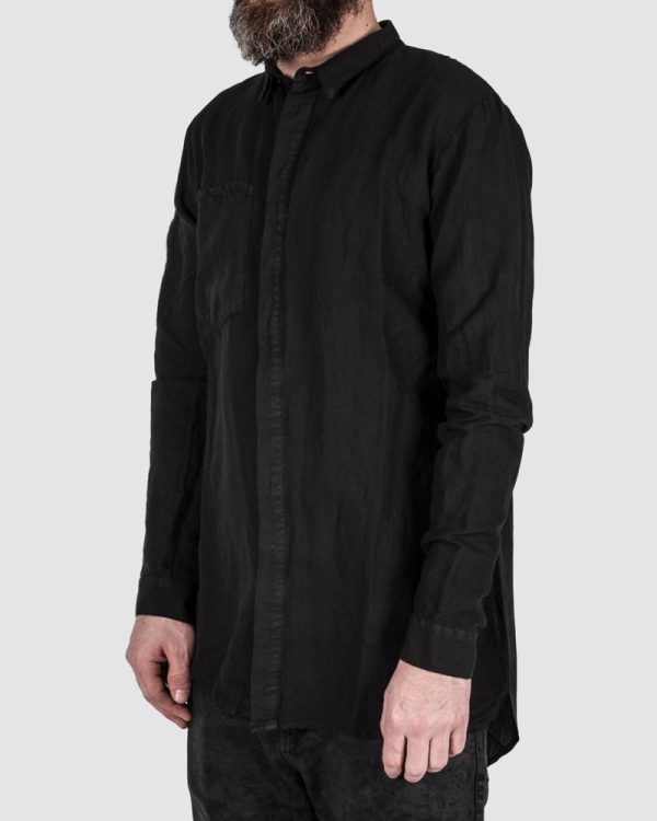 Asymmetric button up shirt Online now