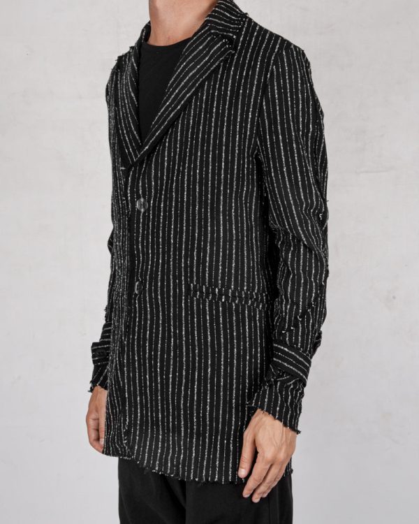 Pinstripe cotton jacket Online