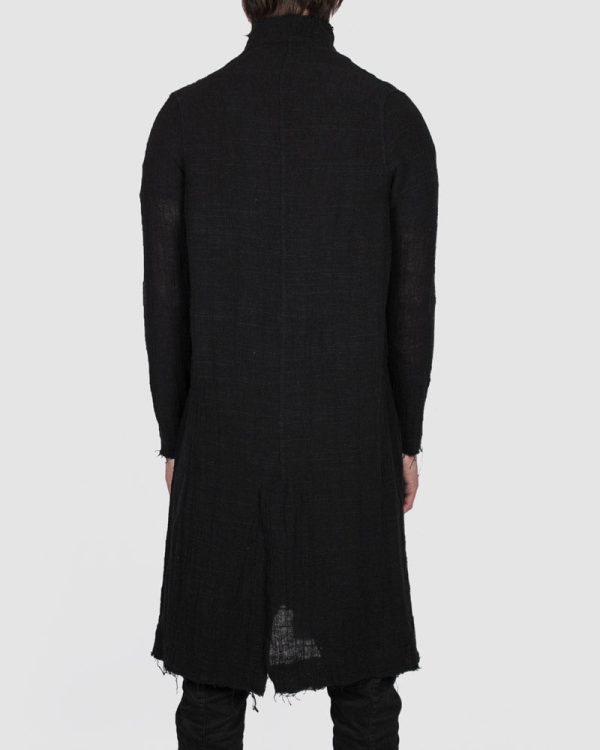 Audur gauze cardigan - black Online now