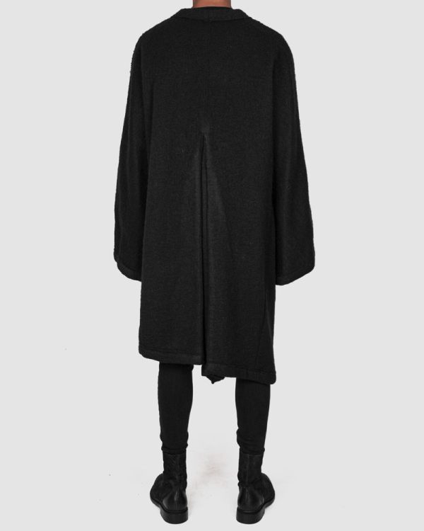 Asymmetric wool over coat Sale