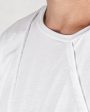 Crew neck jersey tshirt white Online Hot Sale