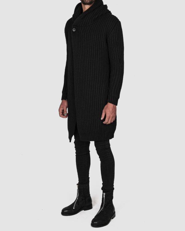 Knitted long cardigan Online