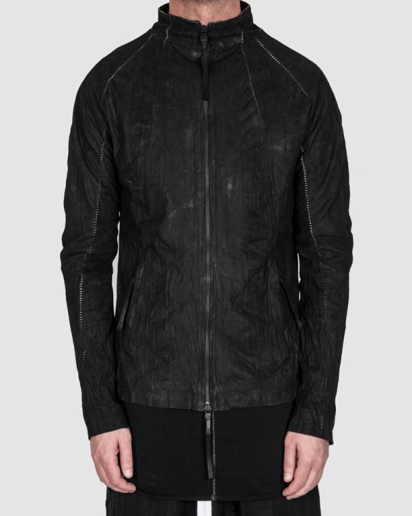 Devout leather jacket black Hot on Sale