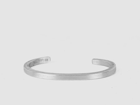 Thick blank silver bracelet Online Hot Sale