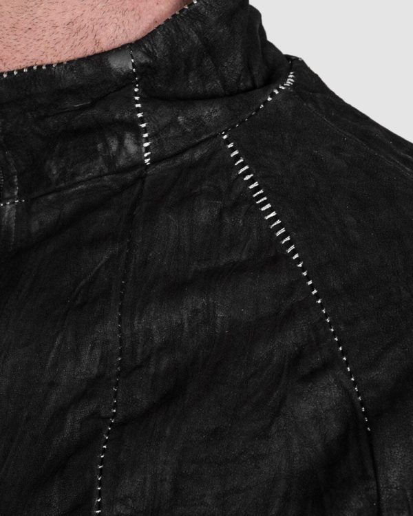 Devout leather jacket black Hot on Sale