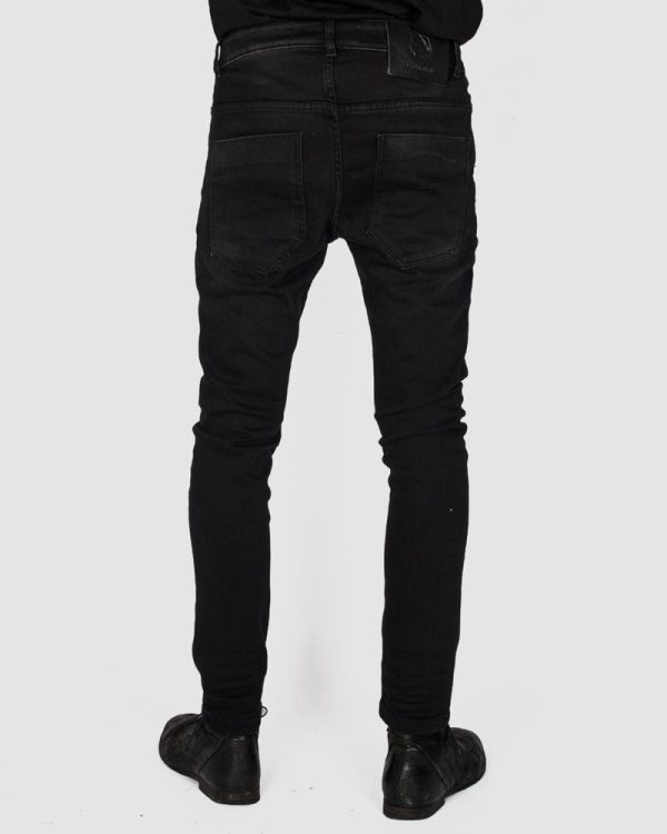 Dart cut jeans black(er) Hot on Sale