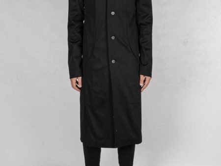 Larus buttoned long coat Sale