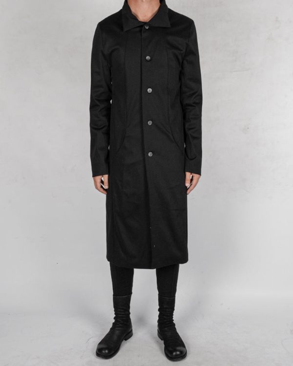 Larus buttoned long coat Sale