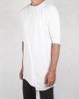 Crew neck jersey tshirt white Online Hot Sale