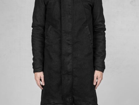 Fishtail parka coat black Online