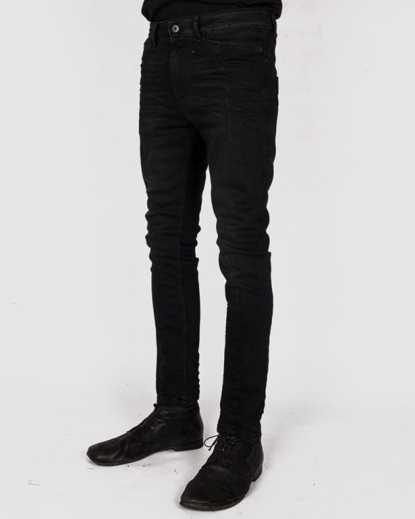 Dart cut jeans black(er) Hot on Sale