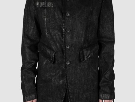 Coated blazer Cheap