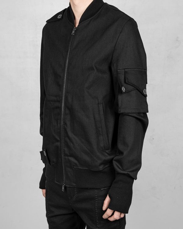 Dizzee bomber jacket black on Sale