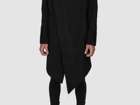 Asymmetric unlined coat Discount