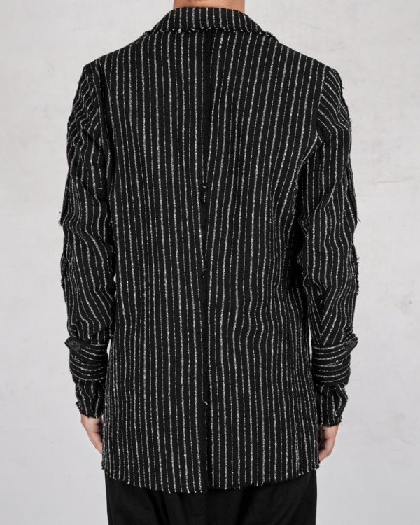 Pinstripe cotton jacket Online