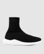 High-top stretch knit sneakers - Limited edition Online Hot Sale