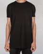 Stretch cotton t-shirt black Online Hot Sale