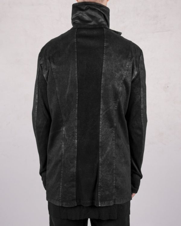 Laminated cotton gabardina jacket Supply