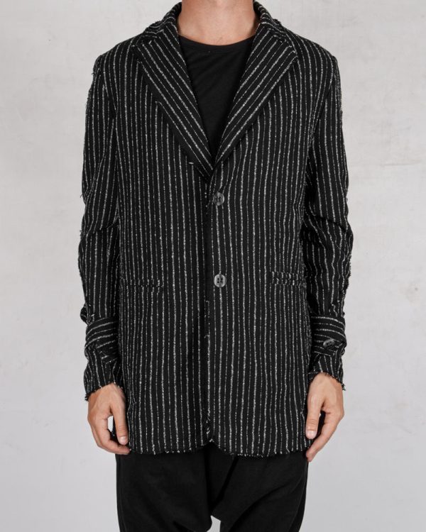 Pinstripe cotton jacket Online