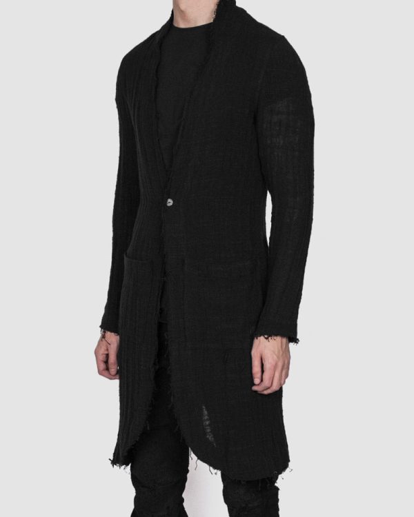 Agust gauze coat - black Online Hot Sale