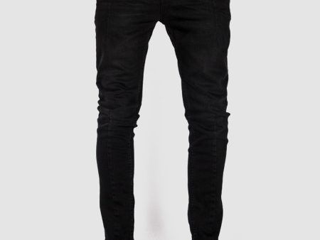 Dart cut jeans black(er) Hot on Sale