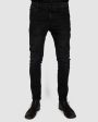 Dart cut jeans black(er) Hot on Sale