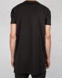 Stretch cotton t-shirt black Online Hot Sale